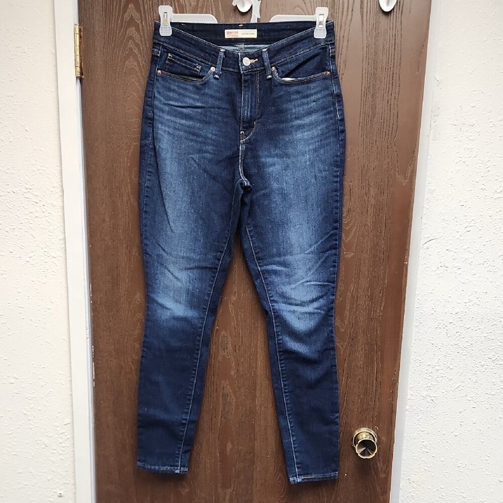 Signature by Levi Strauss Dark Blue Skinny Jeans